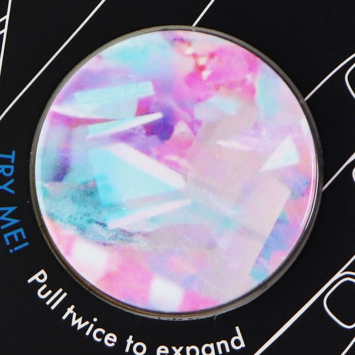 PopSockets Collapsible Grip & Stand for Phones and Tablets - Cristales (Gloss) Cell Phone - Mounts & Holders PopSockets - Simple Cell Bulk Wholesale Pricing - USA Seller