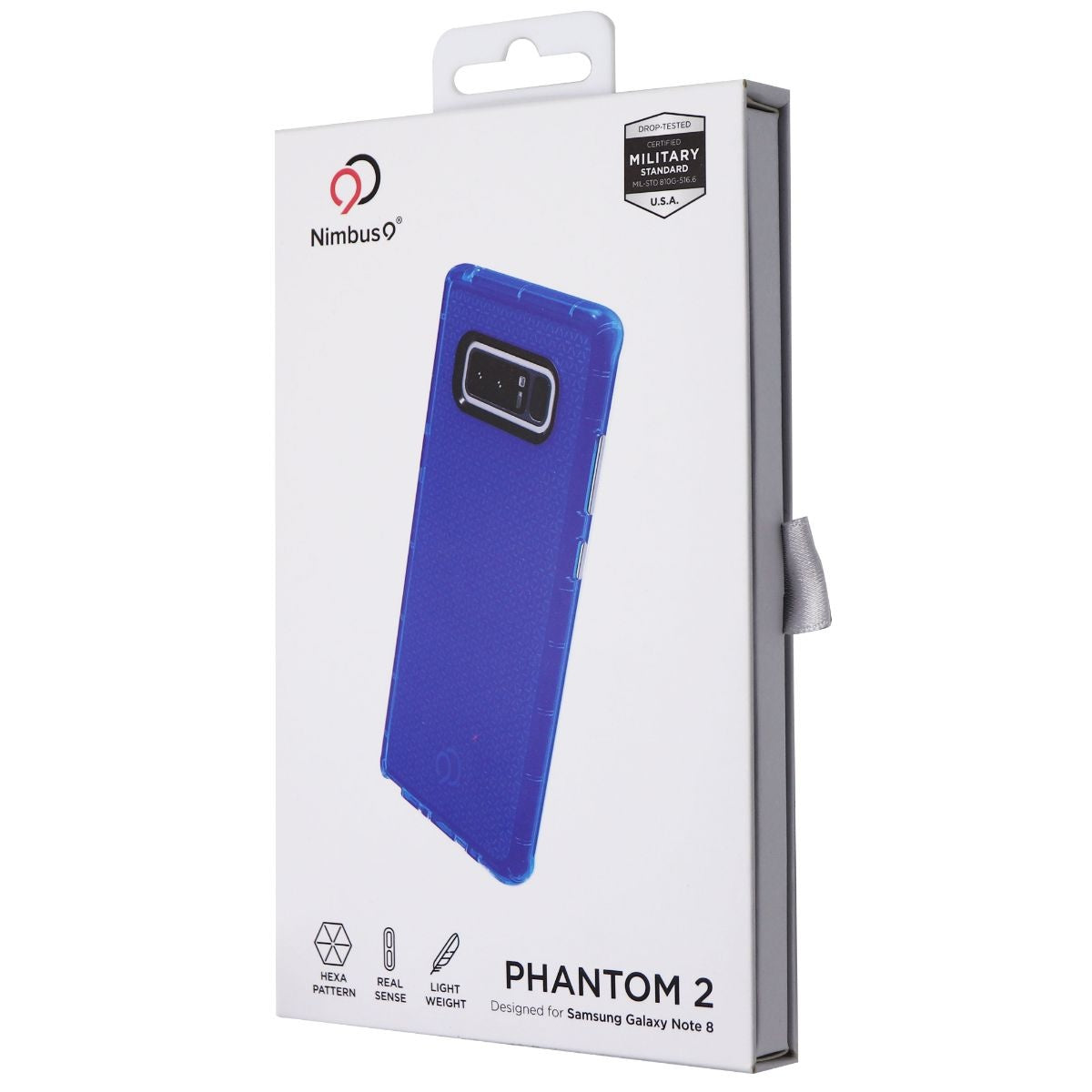 Nimbus9 Phantom 2 Series Case for Samsung Galaxy Note 8 - Blue Cell Phone - Cases, Covers & Skins Nimbus9 - Simple Cell Bulk Wholesale Pricing - USA Seller
