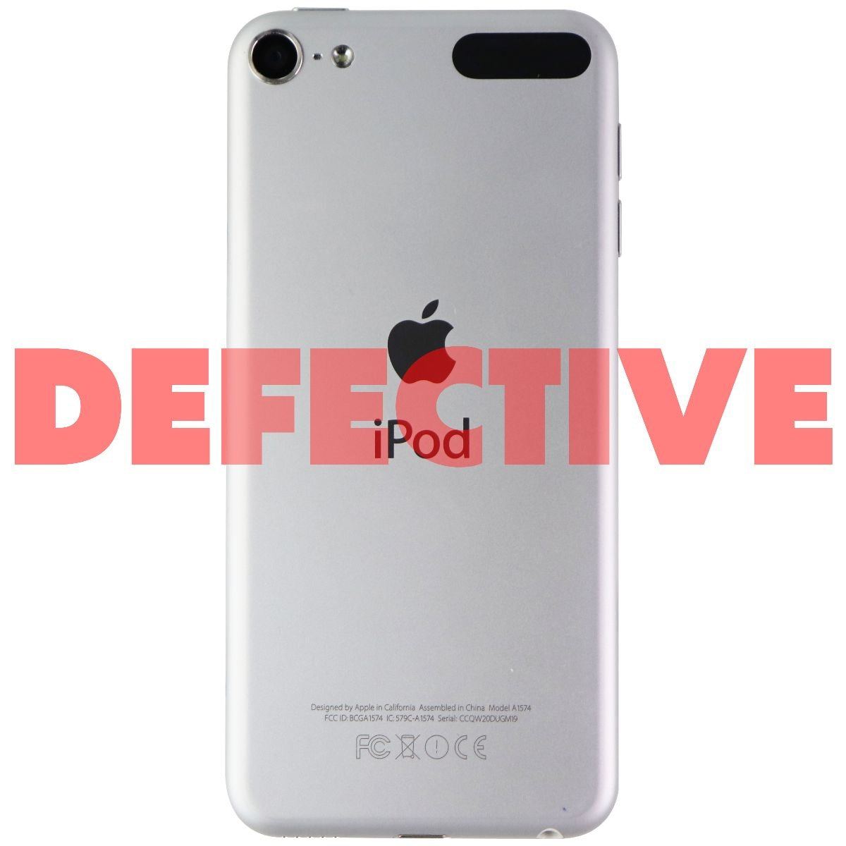 Apple iPod Touch 6th Generation (A1574) - 16GB/Silver (MKH42LL/A) Portable Audio - iPods & MP3 Players Apple - Simple Cell Bulk Wholesale Pricing - USA Seller