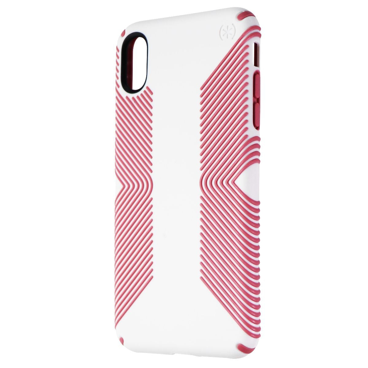 Speck Presidio Grip Phone Case for iPhone Xs Max - Veil White / Lipliner Pink Cell Phone - Cases, Covers & Skins Speck - Simple Cell Bulk Wholesale Pricing - USA Seller