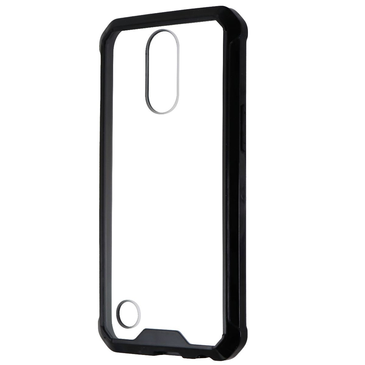 Maetek Design Series Hybrid Case for LG K20V Smartphones - Black / Clear Cell Phone - Cases, Covers & Skins Maetek - Simple Cell Bulk Wholesale Pricing - USA Seller