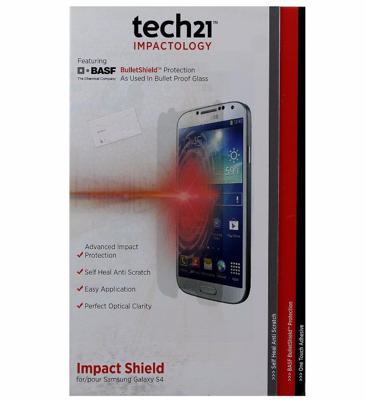 tech21 Impact Shield Anti-Scratch Screen Protector for Samsung Galaxy S4 Cell Phone - Screen Protectors Tech21 - Simple Cell Bulk Wholesale Pricing - USA Seller