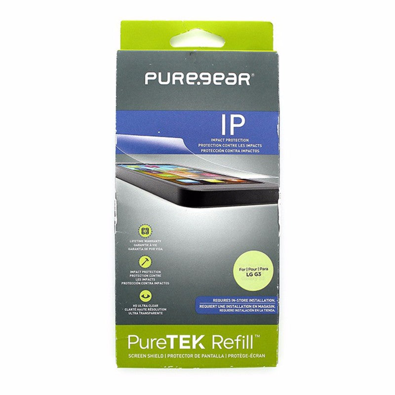 PureGear PureTEK Impact Protection Screen Protector Refill for LG G3 Cell Phone - Screen Protectors PureGear - Simple Cell Bulk Wholesale Pricing - USA Seller