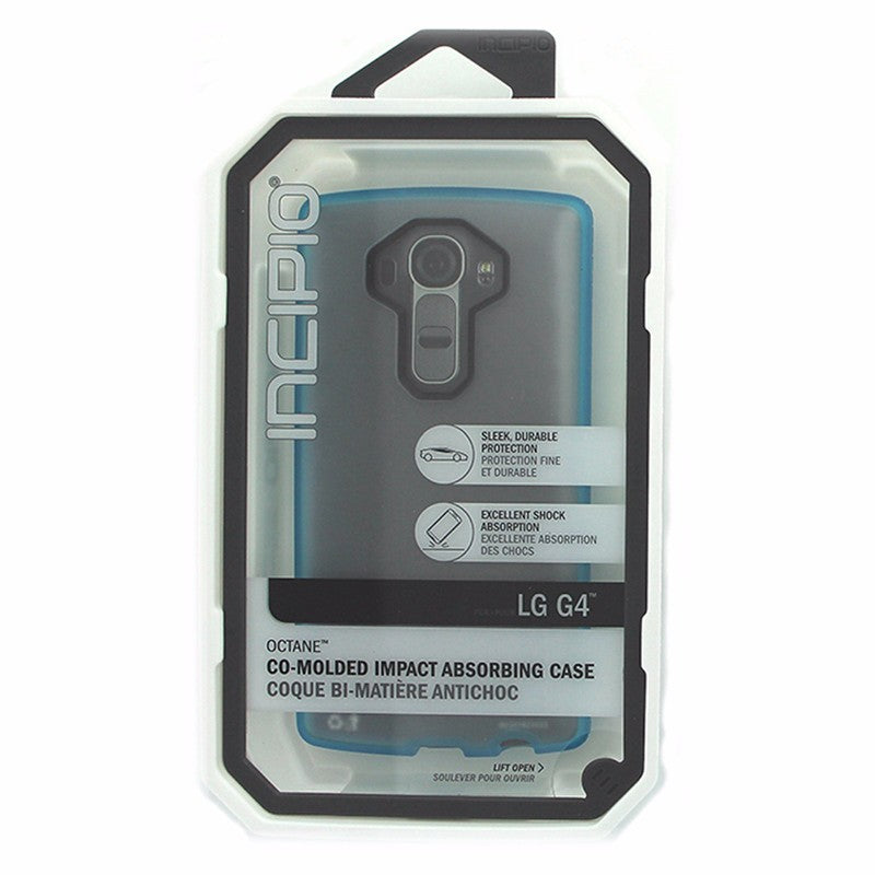Incipio Octane Case for LG G4 Clear w/ Blue Trim Cell Phone - Cases, Covers & Skins Incipio - Simple Cell Bulk Wholesale Pricing - USA Seller