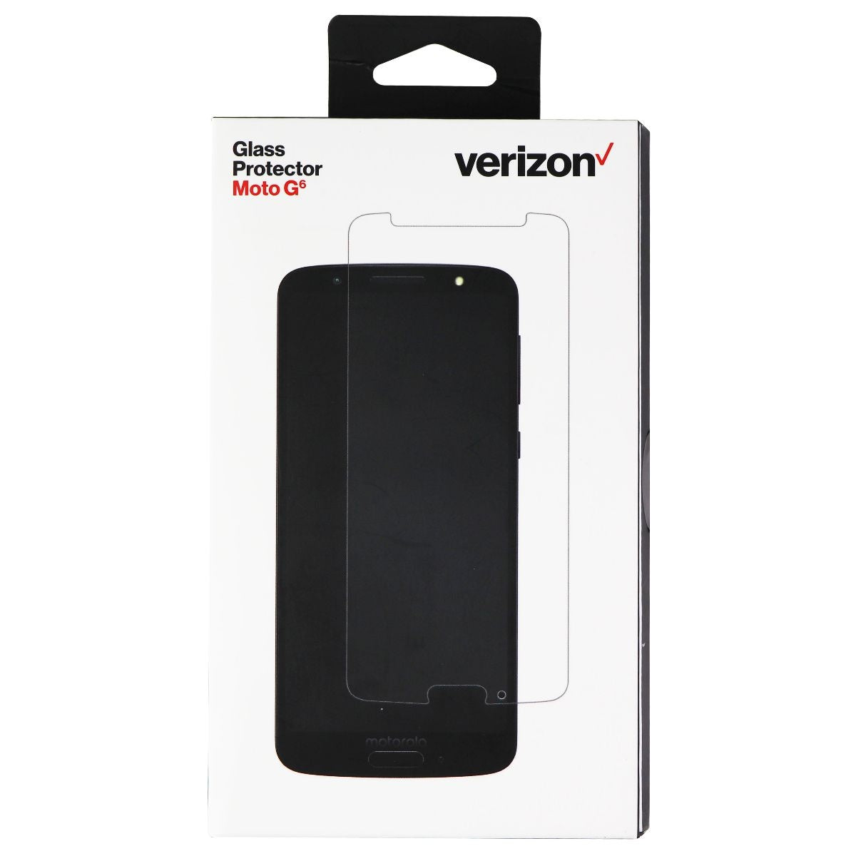Verizon Tempered Glass Screen Protector for Motorola Moto G6 - Clear Cell Phone - Screen Protectors Verizon - Simple Cell Bulk Wholesale Pricing - USA Seller