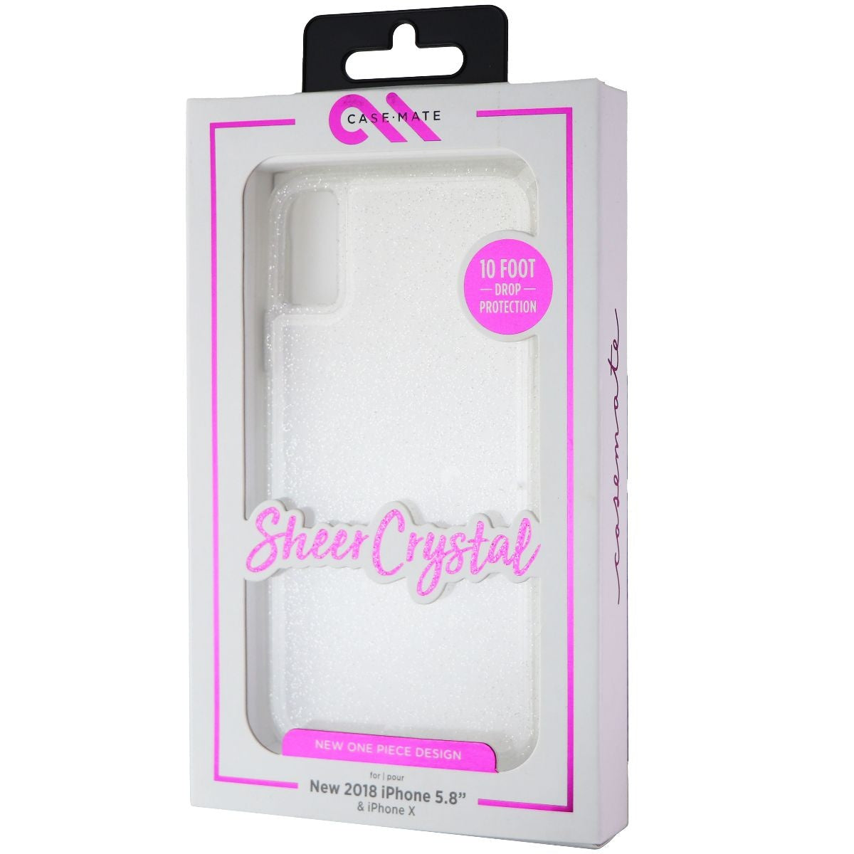 Case-Mate Sheer Crystal Series Case for Apple iPhone Xs/X - Crystal Clear Cell Phone - Cases, Covers & Skins Case-Mate - Simple Cell Bulk Wholesale Pricing - USA Seller