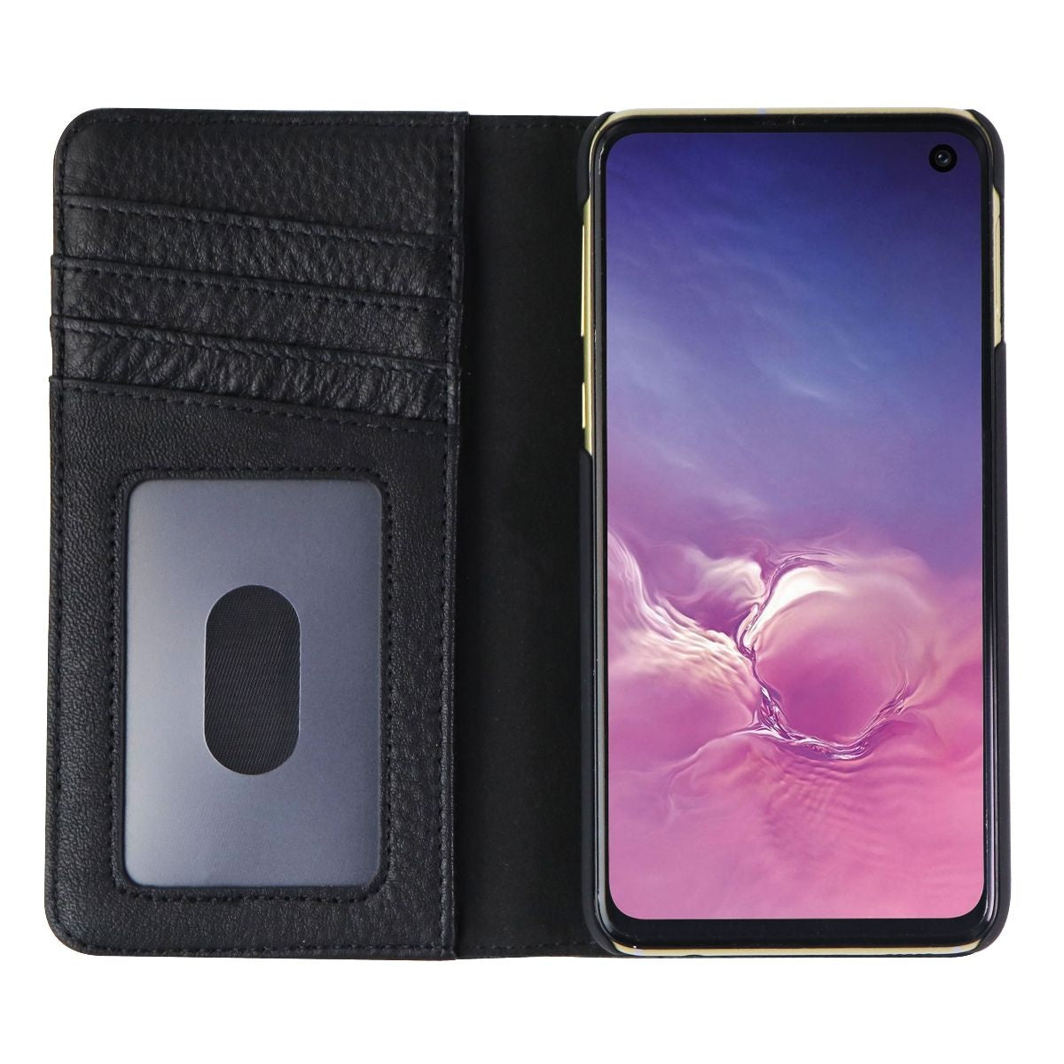 Case-Mate Wallet Folio Phone Case for Samsung Galaxy S10e - Black Leather Cell Phone - Cases, Covers & Skins Case-Mate - Simple Cell Bulk Wholesale Pricing - USA Seller