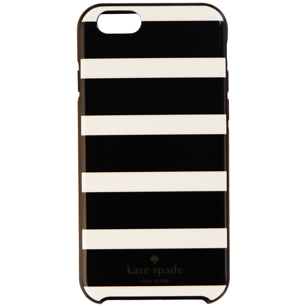 Kate Spade Hybrid Hardshell Case for Apple iPhone 6s/6 - Black/White Stripes Cell Phone - Cases, Covers & Skins Incipio - Simple Cell Bulk Wholesale Pricing - USA Seller