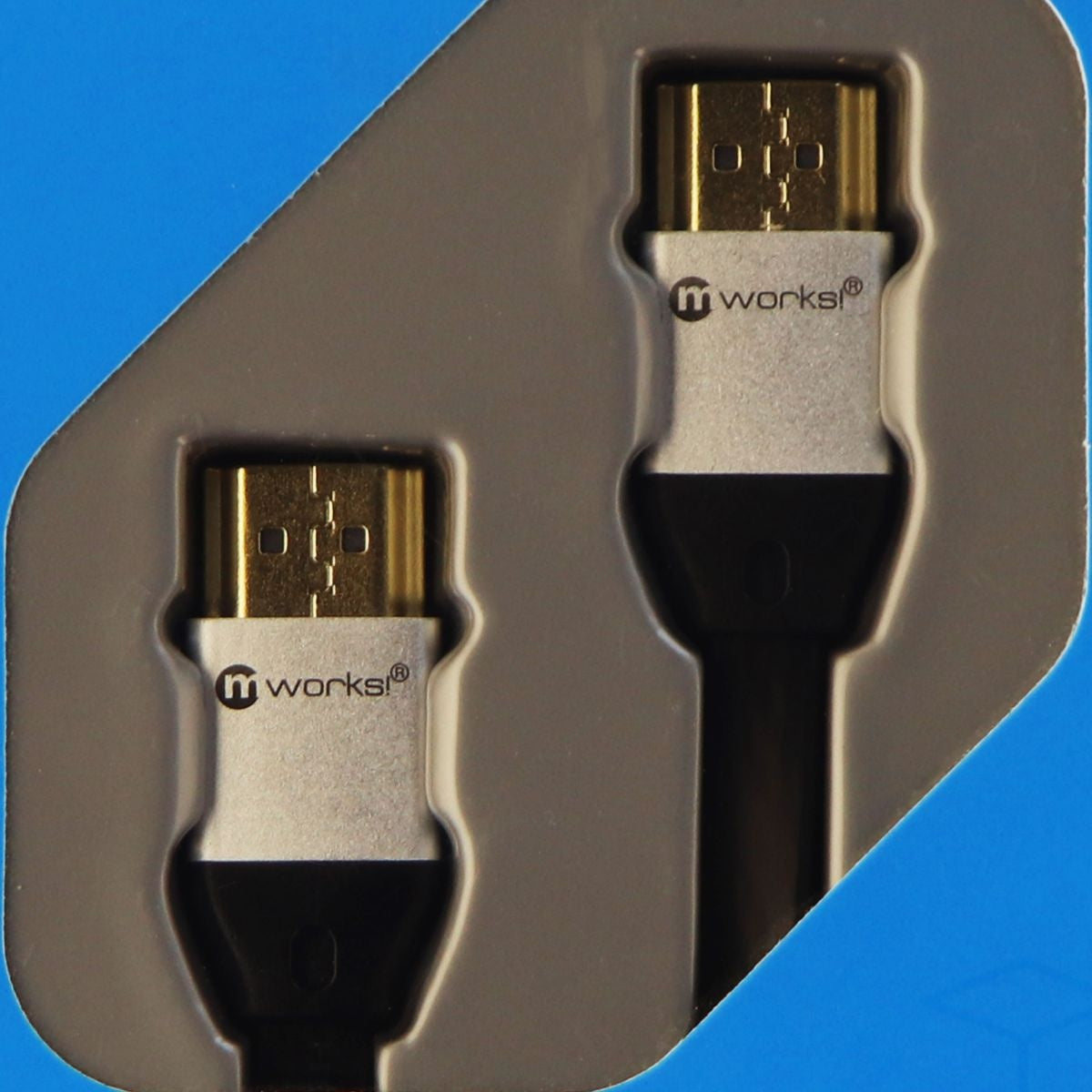 mWorks! mPower! 6-Foot Flexible and Flat High Speed HDMI Cable - Black TV, Video & Audio Accessories - Video Cables & Interconnects mWorks! - Simple Cell Bulk Wholesale Pricing - USA Seller