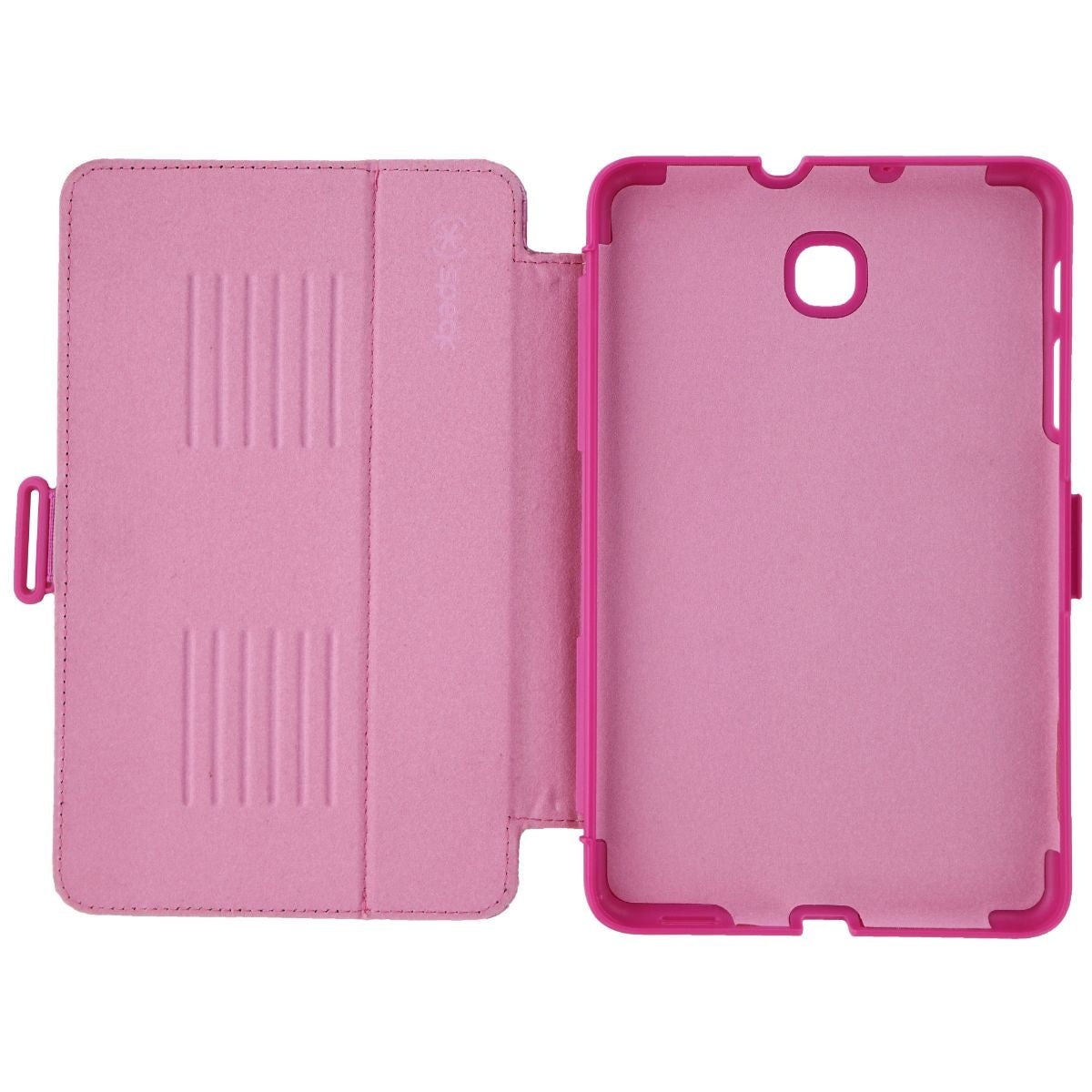 Speck Balance Folio Metallic Case for Samsung Galaxy Tab A (8.0-in 2018) - Pink iPad/Tablet Accessories - Cases, Covers, Keyboard Folios Speck - Simple Cell Bulk Wholesale Pricing - USA Seller