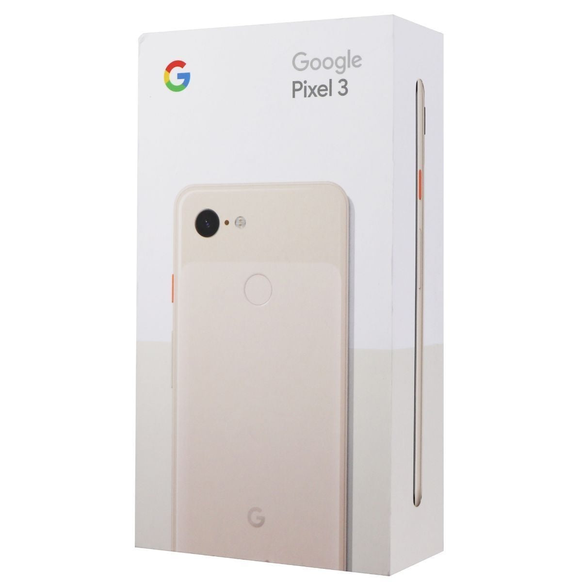 RETAIL BOX - Google Pixel 3 - Not Pink - Tray Included - NO DEVICE Cell Phone - Other Accessories Google - Simple Cell Bulk Wholesale Pricing - USA Seller