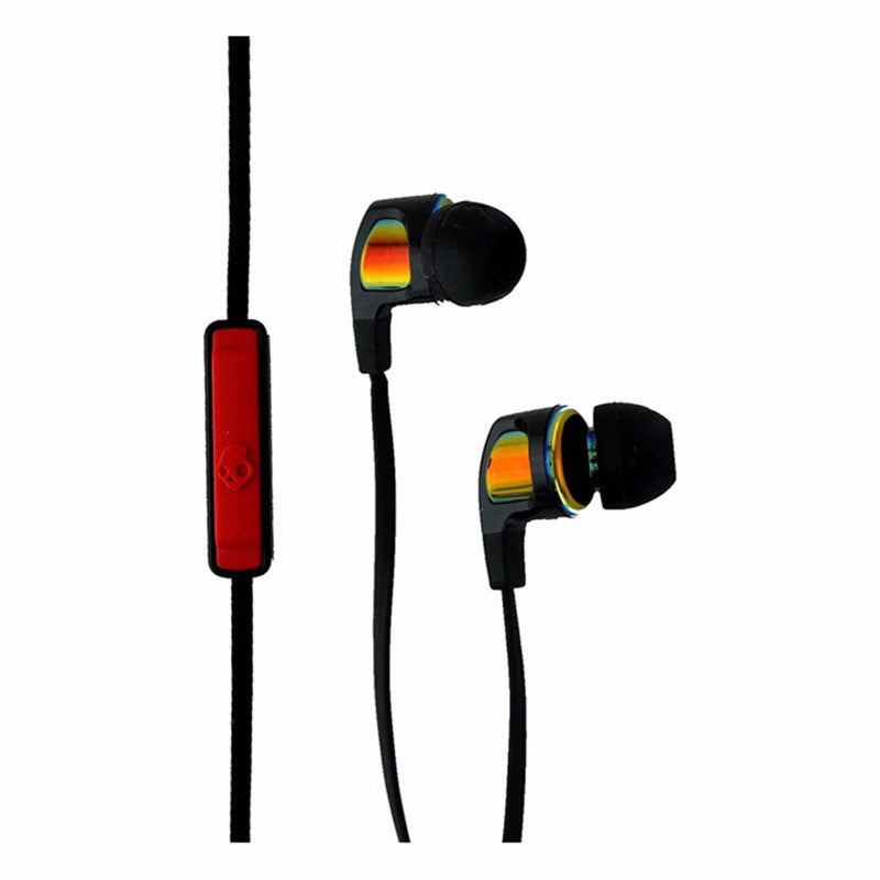 Skullcandy Smokin Buds 2 - Wired (3.5mm) Headphones with Mic - Orange Iridium Portable Audio - Headphones Skullcandy - Simple Cell Bulk Wholesale Pricing - USA Seller