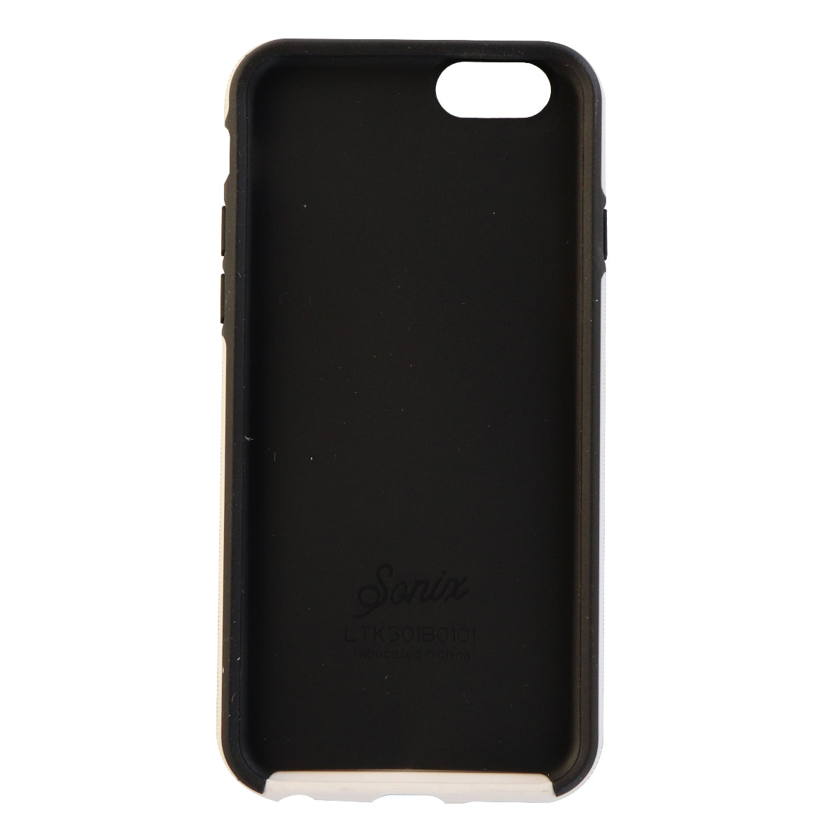 Sonix Inlay Series Dual Layer Case for iPhone 6s/6 - Black/White/Gold Hearts Cell Phone - Cases, Covers & Skins Sonix - Simple Cell Bulk Wholesale Pricing - USA Seller