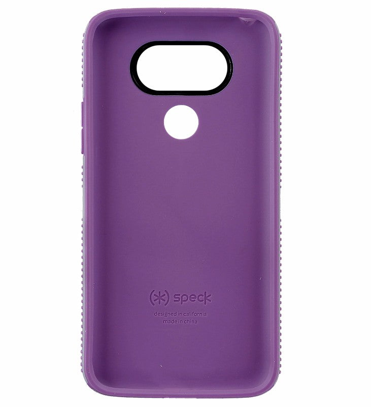 Speck CandyShell Grip Series Protective Case for LG G5 Smartphone - Gray/Purple Cell Phone - Cases, Covers & Skins Speck - Simple Cell Bulk Wholesale Pricing - USA Seller
