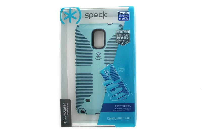 Speck CandyShell Grip Case for Samsung Galaxy Note4 Blue Cell Phone - Cases, Covers & Skins Speck - Simple Cell Bulk Wholesale Pricing - USA Seller