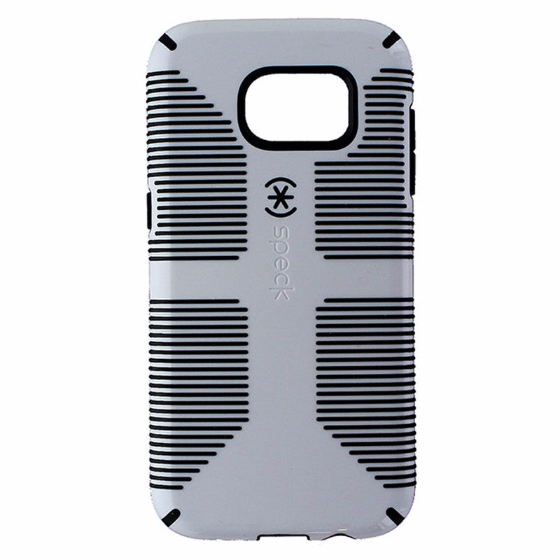 Speck CandyShell Grip Case Cover for Samsung Galaxy S7 Edge - White / Black Cell Phone - Cases, Covers & Skins Speck - Simple Cell Bulk Wholesale Pricing - USA Seller
