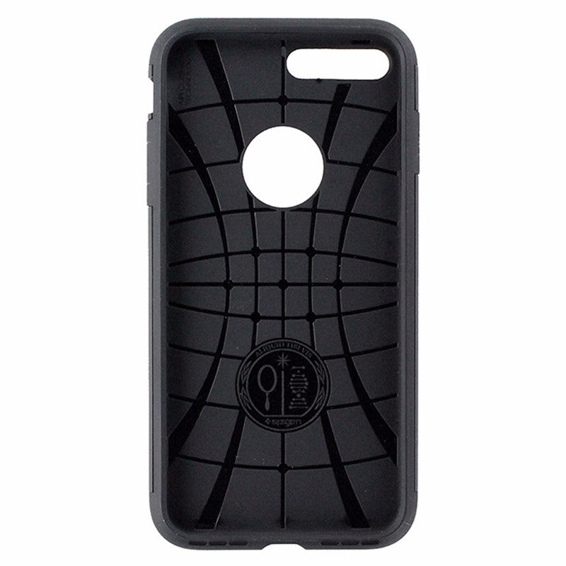 Spigen Slim Armor Hybrid Case w/ Kickstand iPhone 8 Plus / 7 Plus - Matte Black Cell Phone - Cases, Covers & Skins Spigen - Simple Cell Bulk Wholesale Pricing - USA Seller