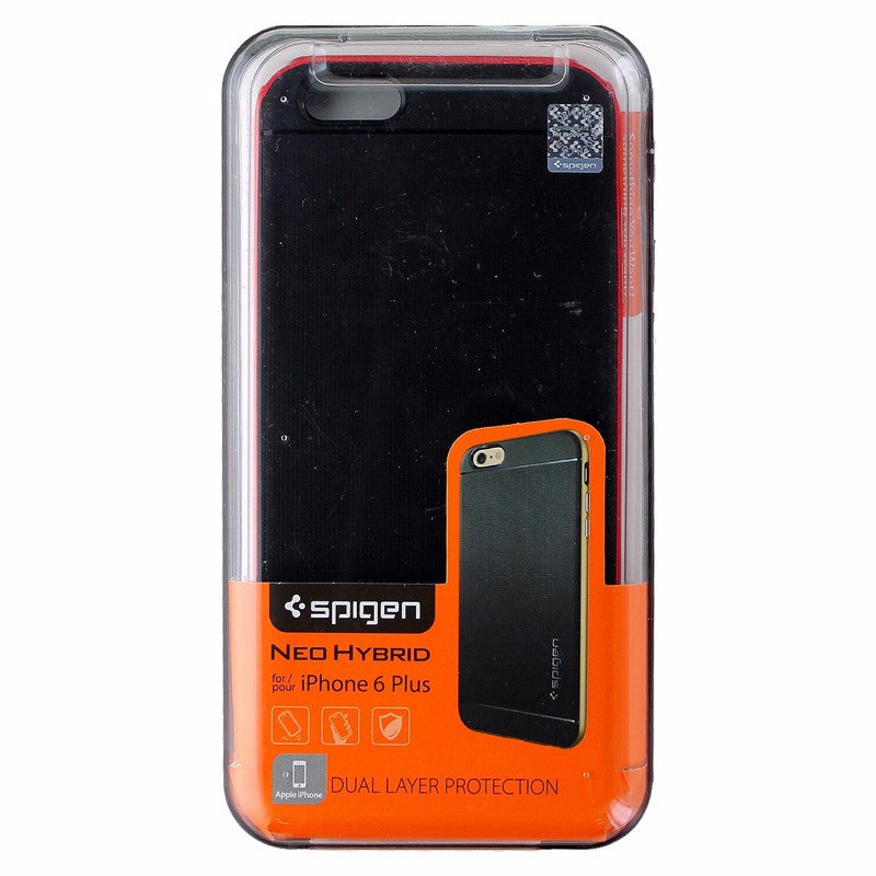 Spigen Neo Hybrid Case for Apple iPhone 6 Plus/6s Plus - Black/Red Cell Phone - Cases, Covers & Skins Spigen - Simple Cell Bulk Wholesale Pricing - USA Seller