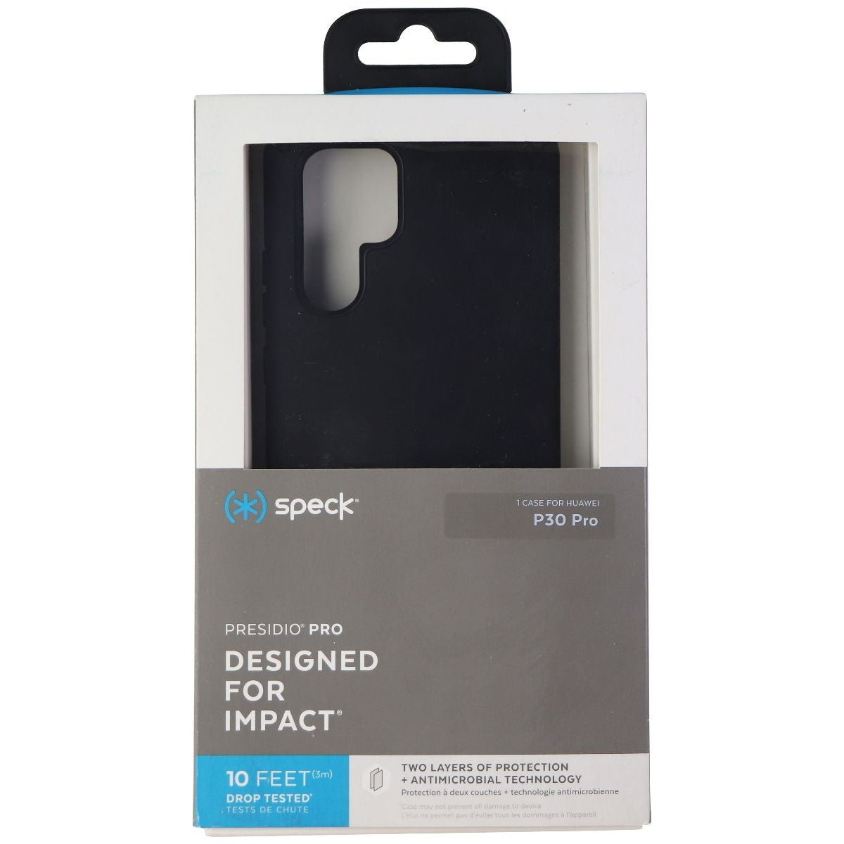 Speck Presidio Pro Series Case for Huawei P30 Pro - Matte Black Cell Phone - Cases, Covers & Skins Speck - Simple Cell Bulk Wholesale Pricing - USA Seller