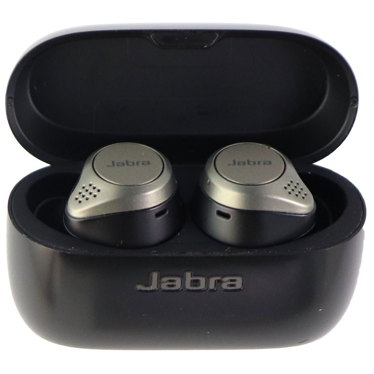 Jabra Elite 75T Titanium Black Wireless Earbuds - Silver/Black