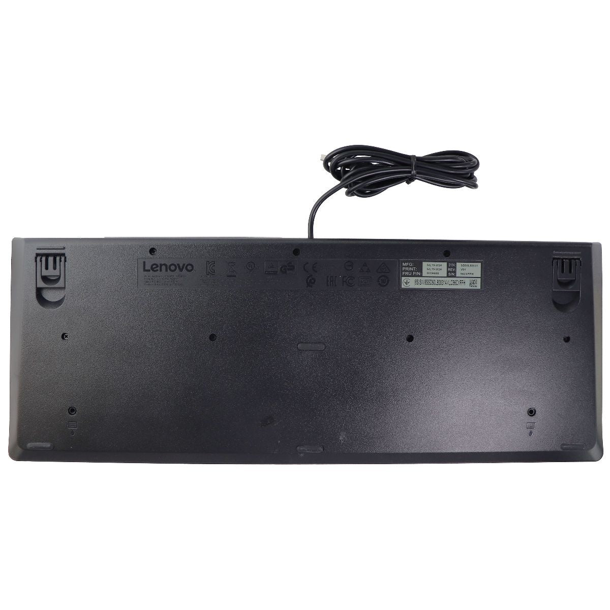 Lenovo Wired USB Standard Keyboard for PC Computers & More - Black (SK-8827) Gaming/Console - Keyboards & Keypads Lenovo - Simple Cell Bulk Wholesale Pricing - USA Seller