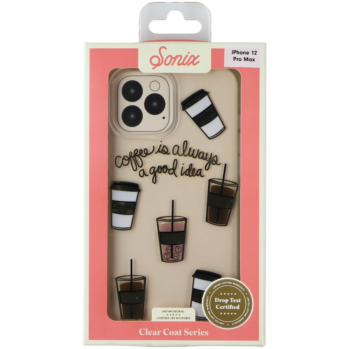 Sonix Clear Coat Series Case for iPhone 12 Pro Max - Coffee Cell Phone - Cases, Covers & Skins Sonix - Simple Cell Bulk Wholesale Pricing - USA Seller