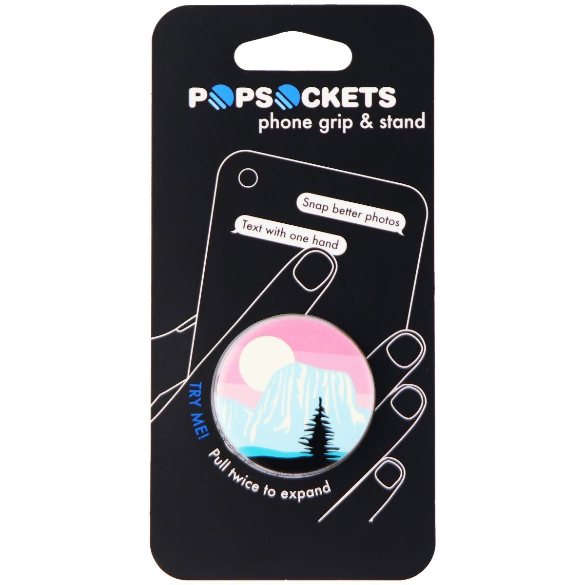 PopSockets: Collapsible Grip & Stand for Phones/Tablets - El Capitan / Mountain Cell Phone - Mounts & Holders PopSockets - Simple Cell Bulk Wholesale Pricing - USA Seller