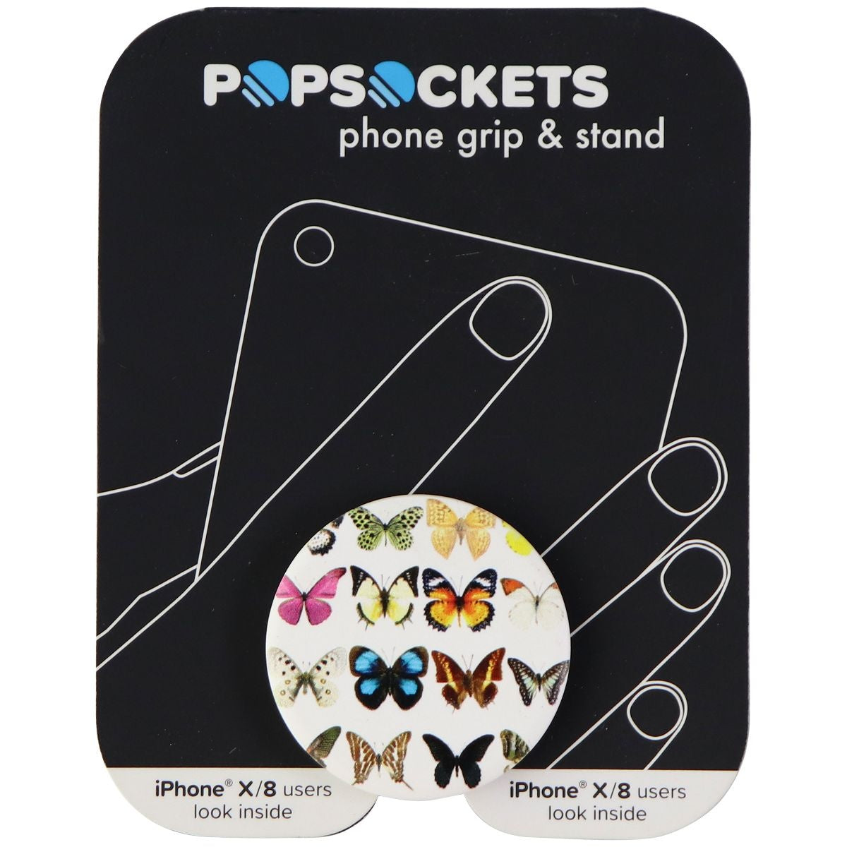 PopSockets: Collapsible Grip & Stand for Phones and Tablets - Butterfly Bell Jar Cell Phone - Mounts & Holders PopSockets - Simple Cell Bulk Wholesale Pricing - USA Seller