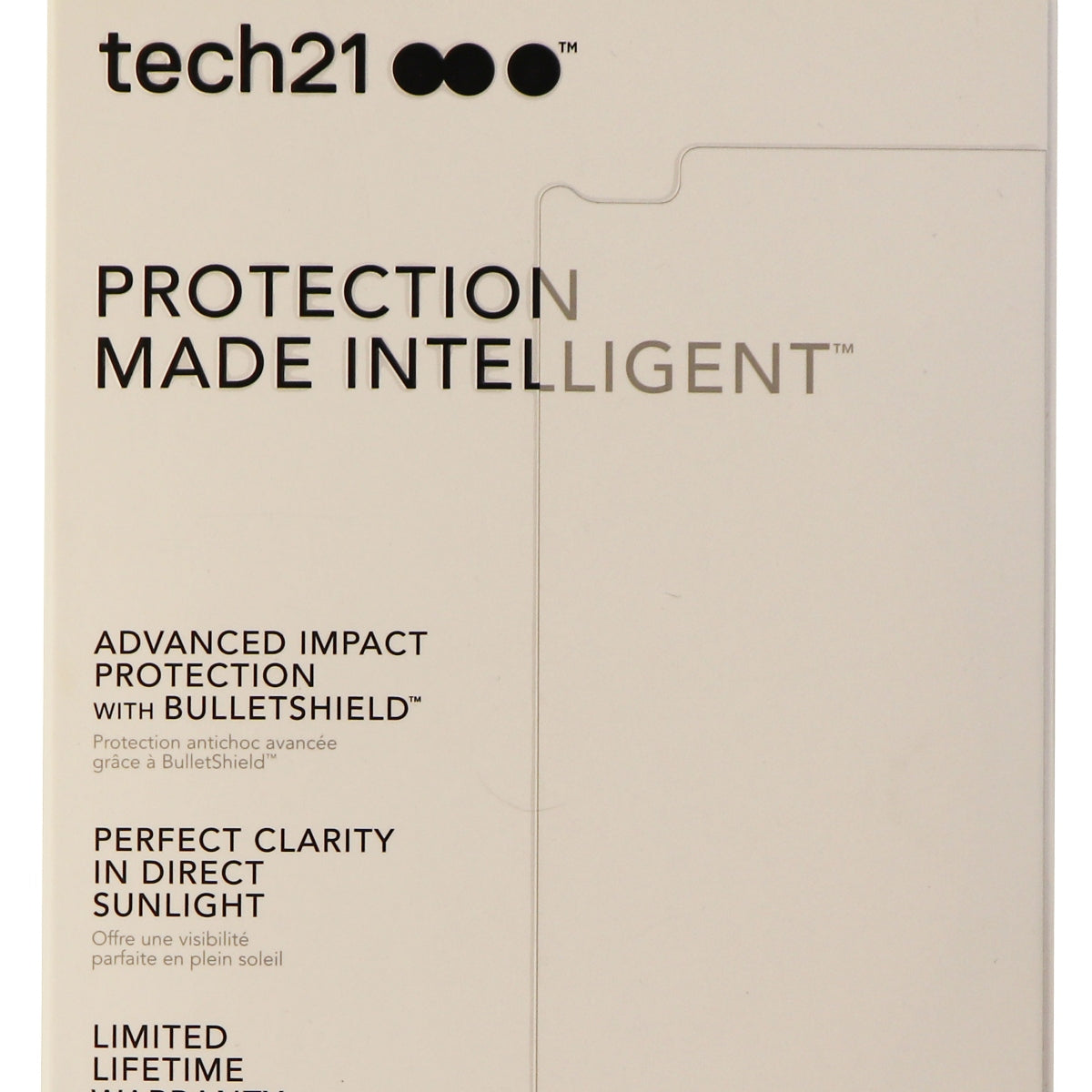 Tech21 Impact Shield Screen Protector for LG V20 - Anti Glare Clear Clarity Cell Phone - Screen Protectors Tech21 - Simple Cell Bulk Wholesale Pricing - USA Seller