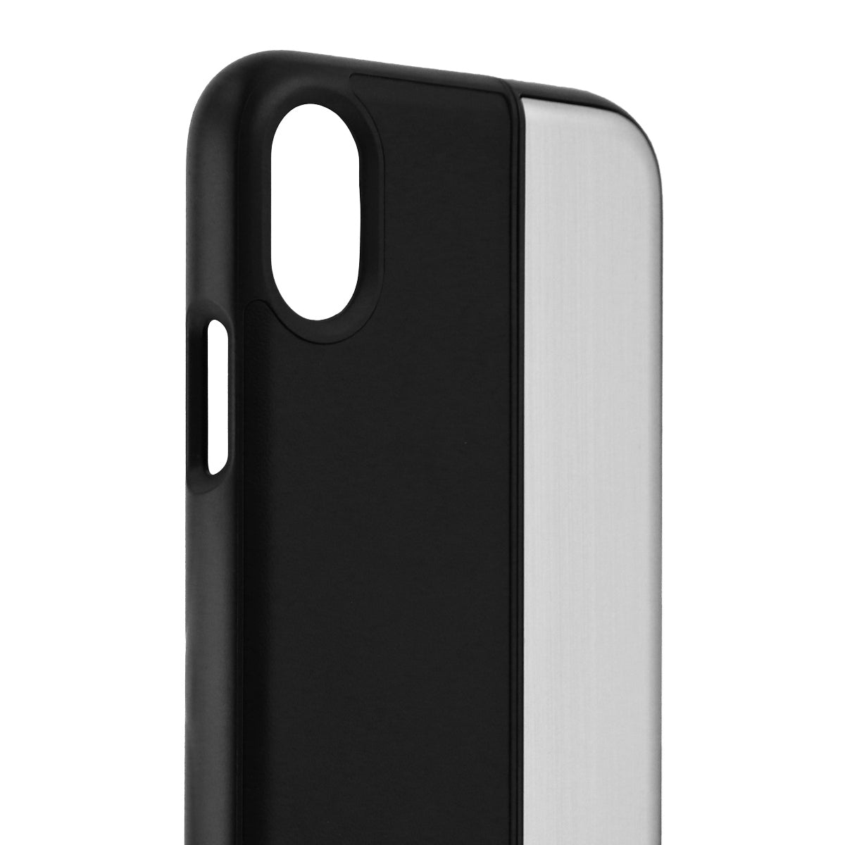 Tumi Vertical Slider Case Series Cover for Apple iPhone Xs/X - Black / Silver Cell Phone - Cases, Covers & Skins Tumi - Simple Cell Bulk Wholesale Pricing - USA Seller