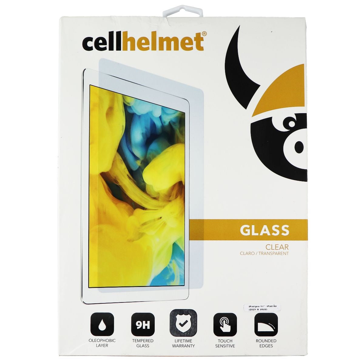 CellHelmet Glass Screen Protector for iPad Pro 11"/iPad Air - Clear Cell Phone - Screen Protectors CellHelmet - Simple Cell Bulk Wholesale Pricing - USA Seller