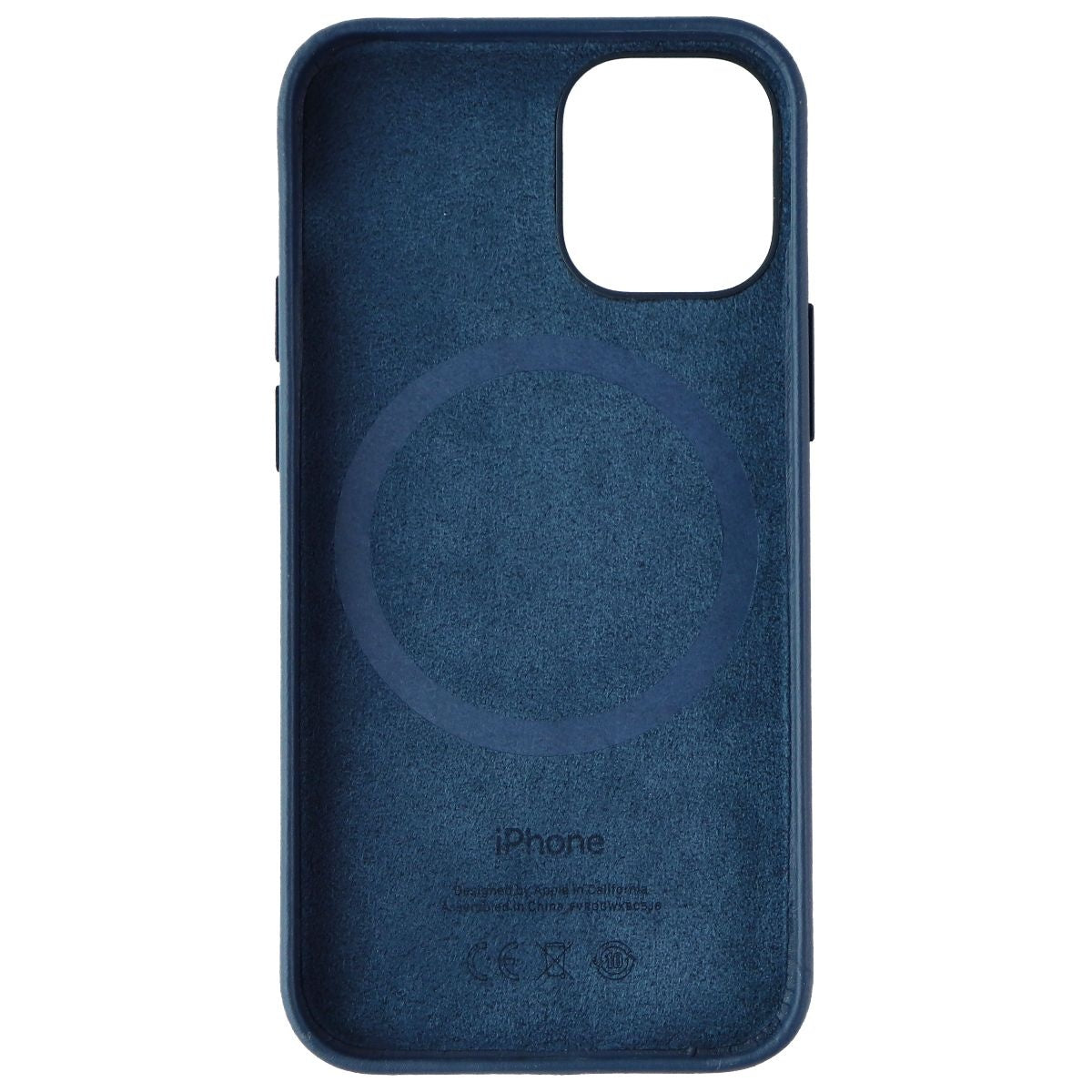 Apple Official Leather Case For Magsafe for Apple iPhone 12 Mini - Baltic Blue Cell Phone - Cases, Covers & Skins Apple - Simple Cell Bulk Wholesale Pricing - USA Seller