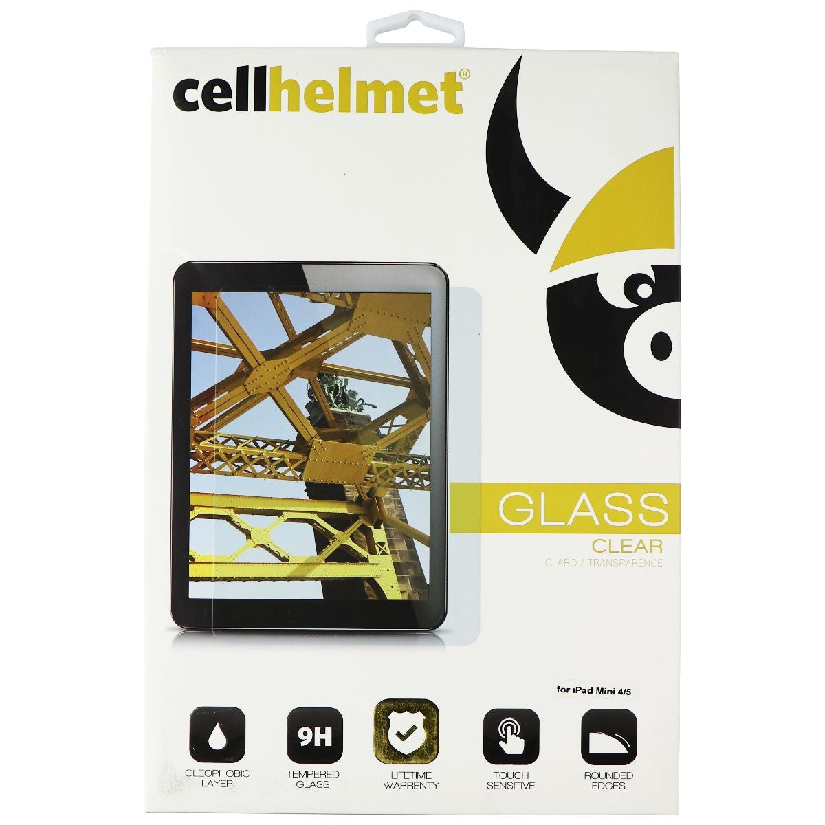 CellHelmet Glass Series Screen Protector for Apple iPad mini 4/5 - Clear Cell Phone - Screen Protectors CellHelmet - Simple Cell Bulk Wholesale Pricing - USA Seller