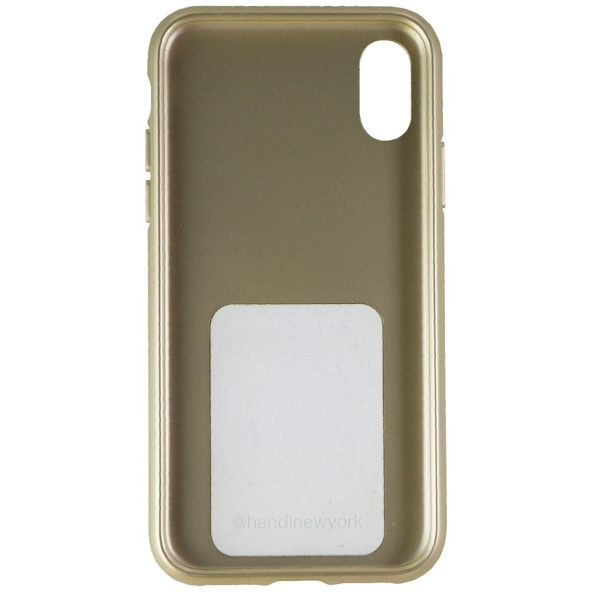 HANDL Inlay Case with Clip for Apple iPhone Xs / iPhone X - Gold Cell Phone - Cases, Covers & Skins HANDL - Simple Cell Bulk Wholesale Pricing - USA Seller