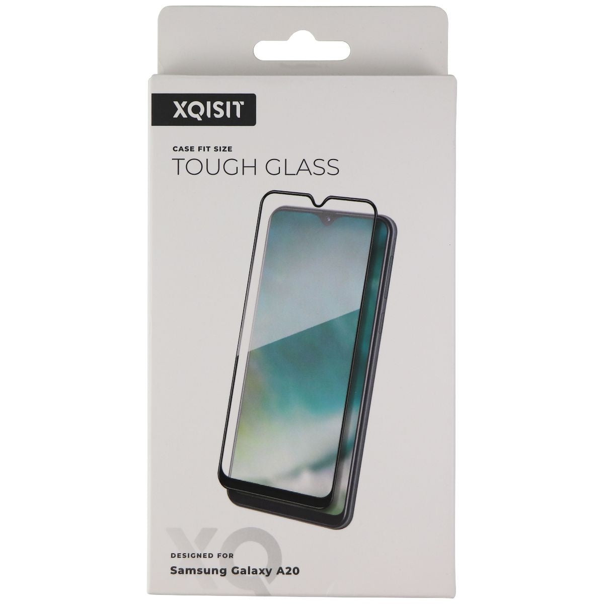 Xqisit Tough Glass Screen Protector for Samsung Galaxy A20 - Clear Cell Phone - Screen Protectors Xqisit - Simple Cell Bulk Wholesale Pricing - USA Seller