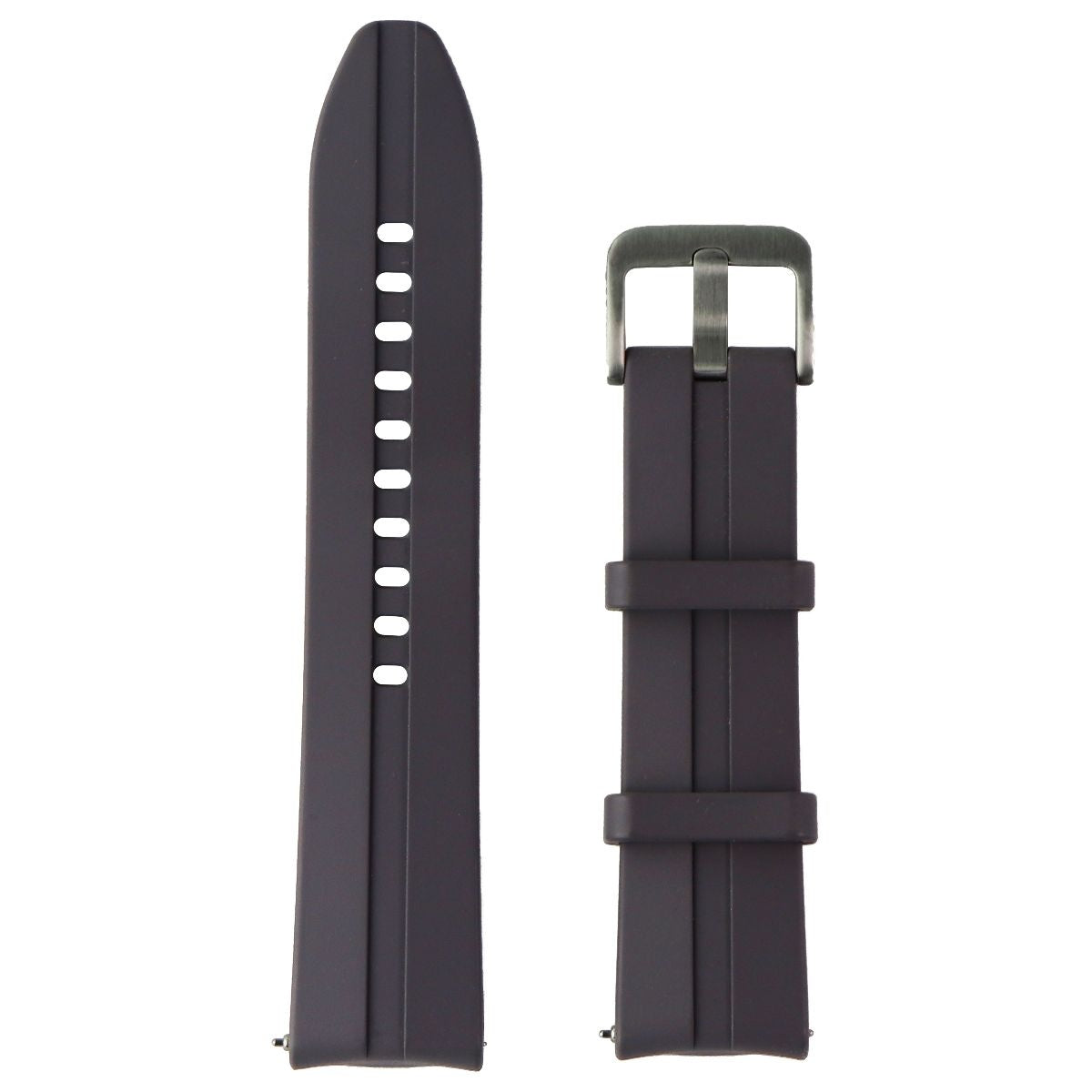 Samsung 20mm Ridge Sport Band for Galaxy Watch3 (41mm) / Active 2 - Gray Smart Watch Accessories - Watch Bands Samsung - Simple Cell Bulk Wholesale Pricing - USA Seller