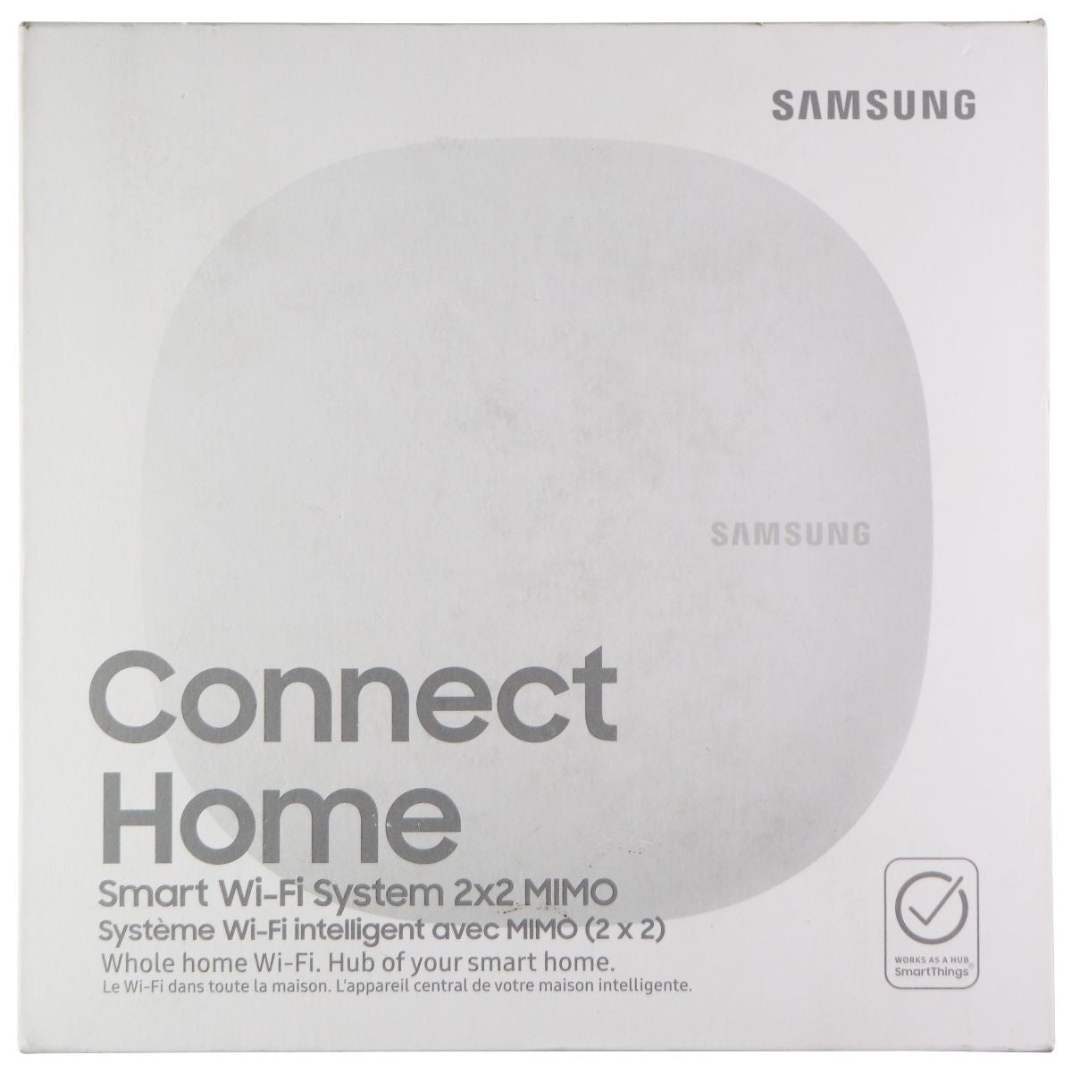 Samsung Connect Home Smart Wi-Fi System 2x2 MIMO - White (ET-WV520) Networking - Wireless Wi-Fi Routers Samsung - Simple Cell Bulk Wholesale Pricing - USA Seller