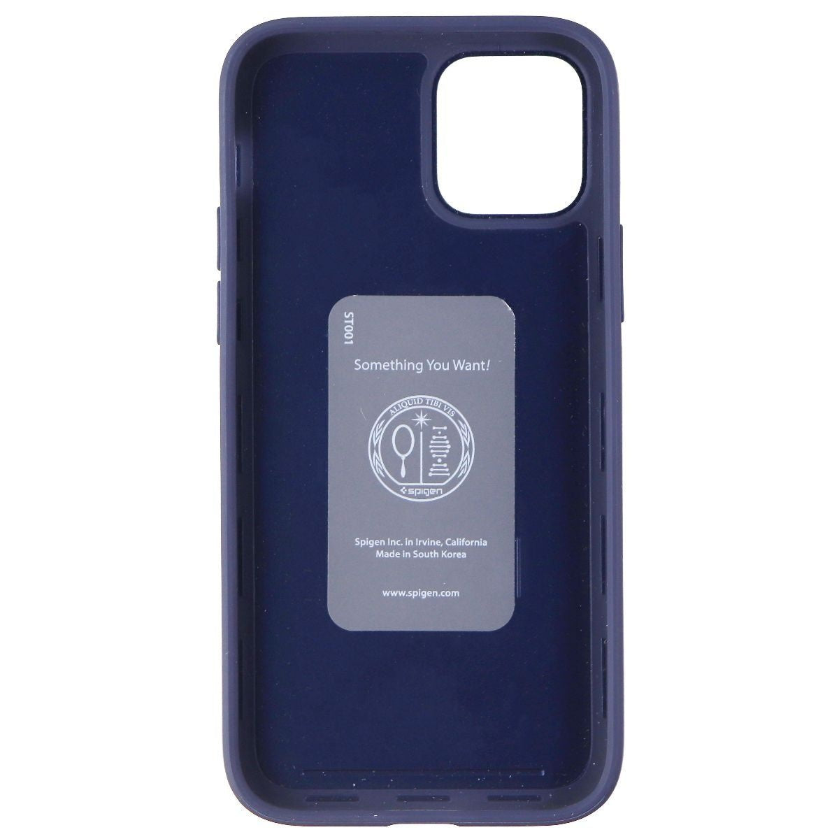 Spigen Thin Fit Series Case for Apple iPhone 12 and iPhone 12 Pro - Deep Blue Cell Phone - Cases, Covers & Skins Spigen - Simple Cell Bulk Wholesale Pricing - USA Seller