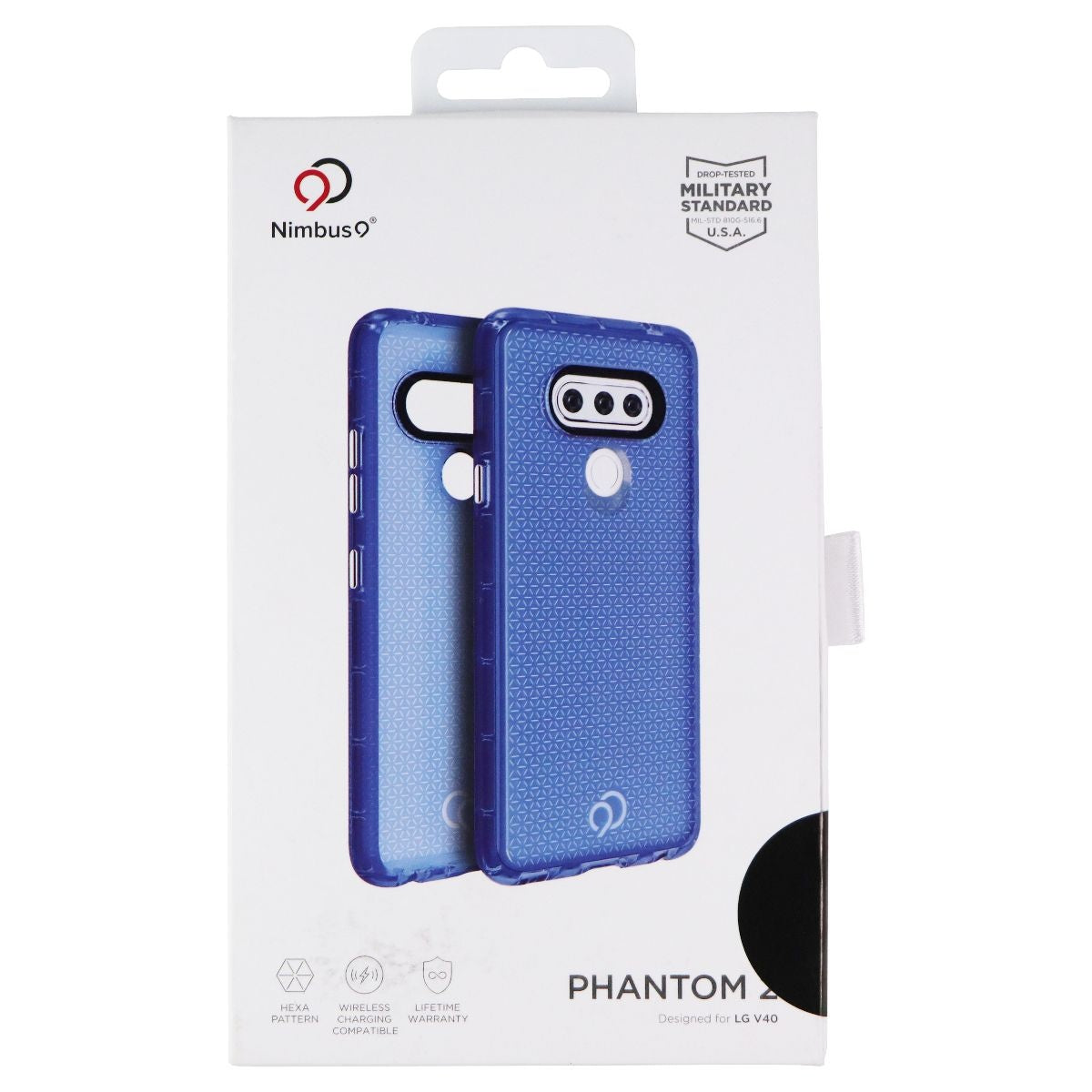 Nimbus9 Phantom 2 Case for LG V40 - Pacific Blue Cell Phone - Cases, Covers & Skins Nimbus9 - Simple Cell Bulk Wholesale Pricing - USA Seller
