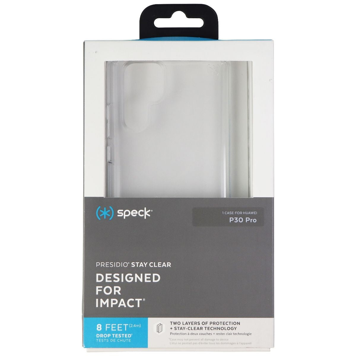 Speck Presidio Stay Clear Case for Huawei P30 Pro Smartphones - Clear Cell Phone - Cases, Covers & Skins Speck - Simple Cell Bulk Wholesale Pricing - USA Seller