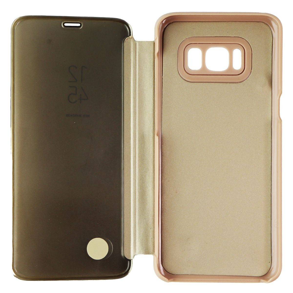 Samsung Clear View Standing Case for Samsung Galaxy S8 - Rose Gold Cell Phone - Cases, Covers & Skins Samsung - Simple Cell Bulk Wholesale Pricing - USA Seller