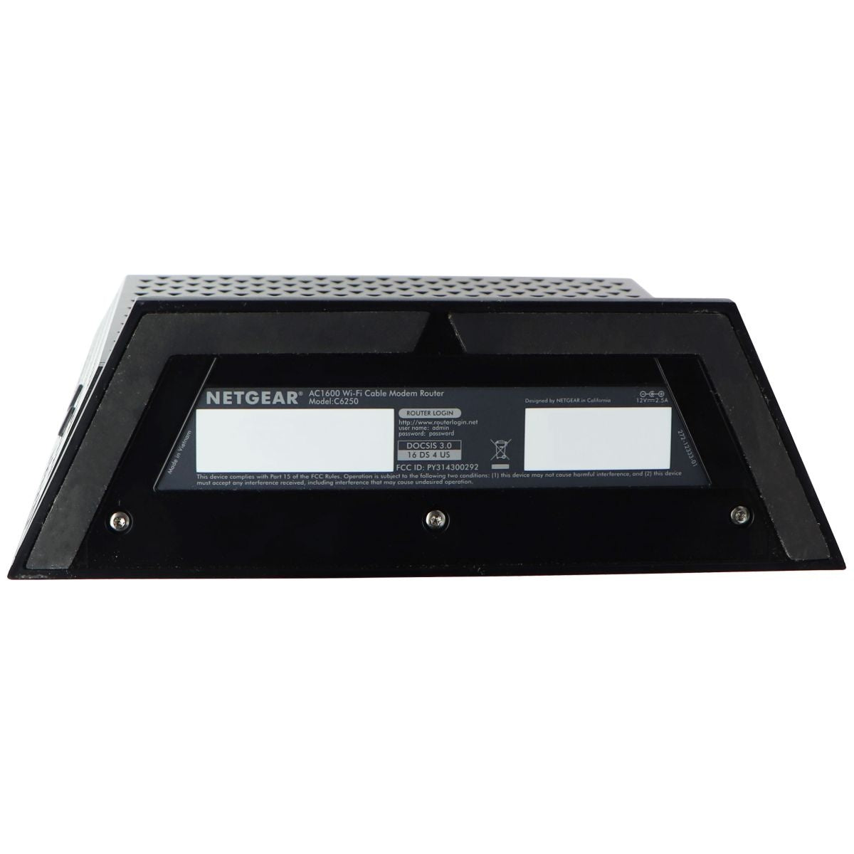 NETGEAR WiFi Cable Modem Router Combo (16x4) AC1600 DOCSIS 3.0 C6250 Networking - Wireless Wi-Fi Routers Netgear - Simple Cell Bulk Wholesale Pricing - USA Seller