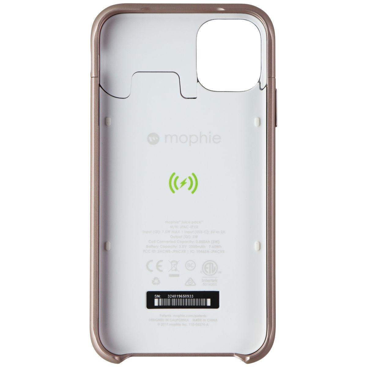 mophie Juice Pack Access 2000mAh Battery Case for Apple iPhone 11 - Pink Cell Phone - Cases, Covers & Skins Mophie - Simple Cell Bulk Wholesale Pricing - USA Seller