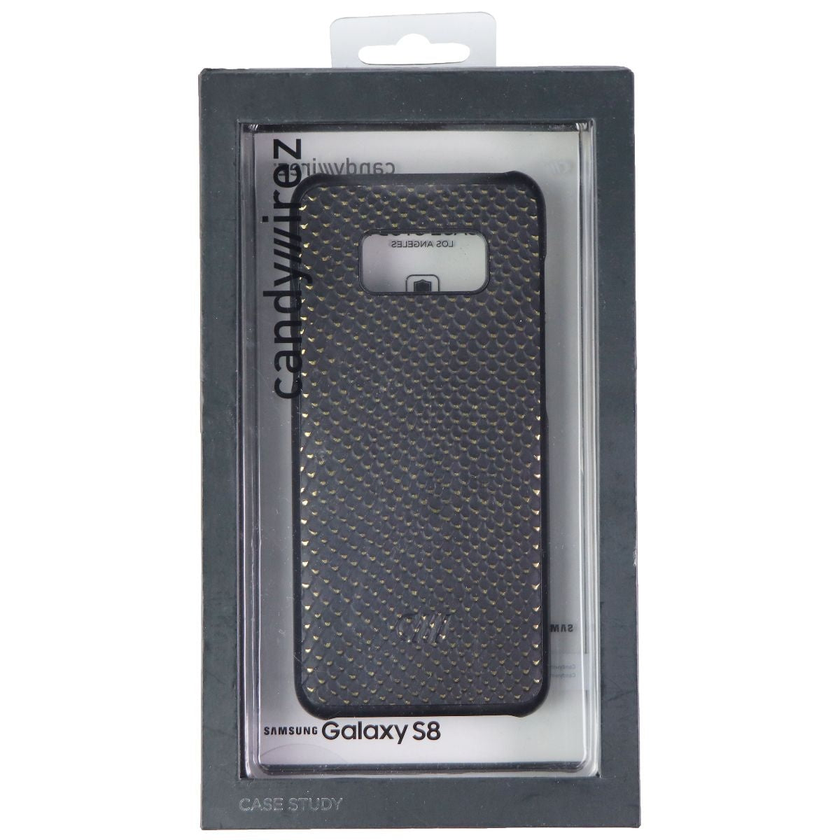 Candywirez Case Study for Samsung Galaxy S8 - Crocodile Black/Gold Cell Phone - Cases, Covers & Skins Candywirez - Simple Cell Bulk Wholesale Pricing - USA Seller