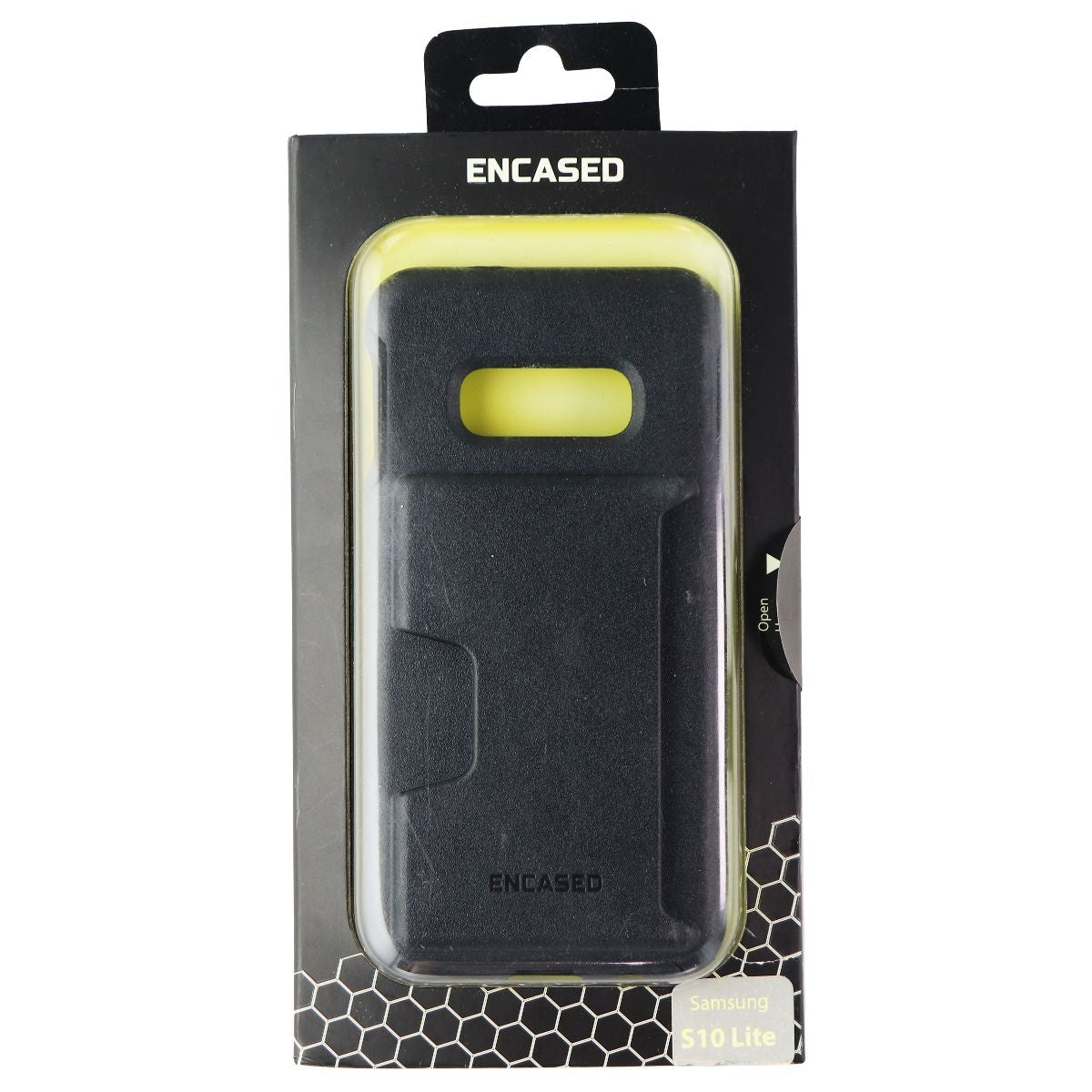 Encased Series Card/Wallet Case for Samsung S10e - Black Cell Phone - Cases, Covers & Skins Encased - Simple Cell Bulk Wholesale Pricing - USA Seller