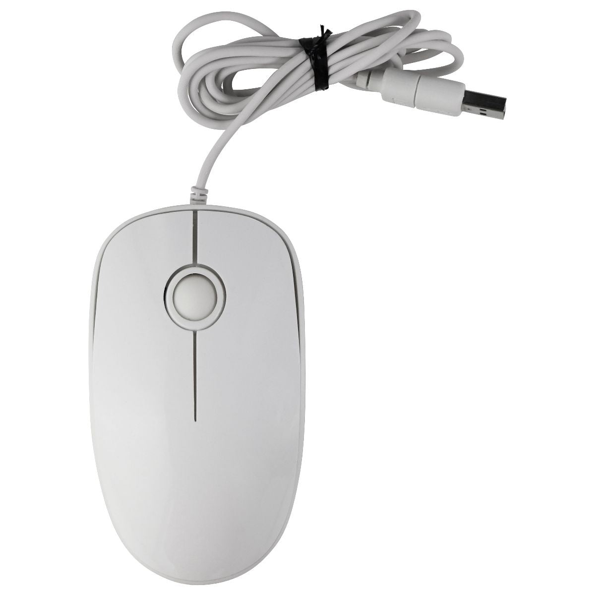 Basic Wired USB 3D Optical Gaming Mouse with Scroll Wheel - White Keyboards/Mice - Mice, Trackballs & Touchpads Unbranded - Simple Cell Bulk Wholesale Pricing - USA Seller