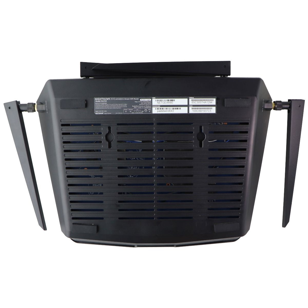 NETGEAR Nighthawk 6-Stream AX5400 WiFi 6 Router (RAX50) Networking - Wireless Wi-Fi Routers Netgear - Simple Cell Bulk Wholesale Pricing - USA Seller