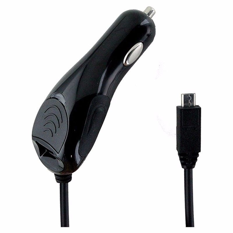 Ventev Dual Output Vehicle / Car Micro USB Power Adapter with USB Port - Black Cell Phone - Chargers & Cradles Ventev - Simple Cell Bulk Wholesale Pricing - USA Seller