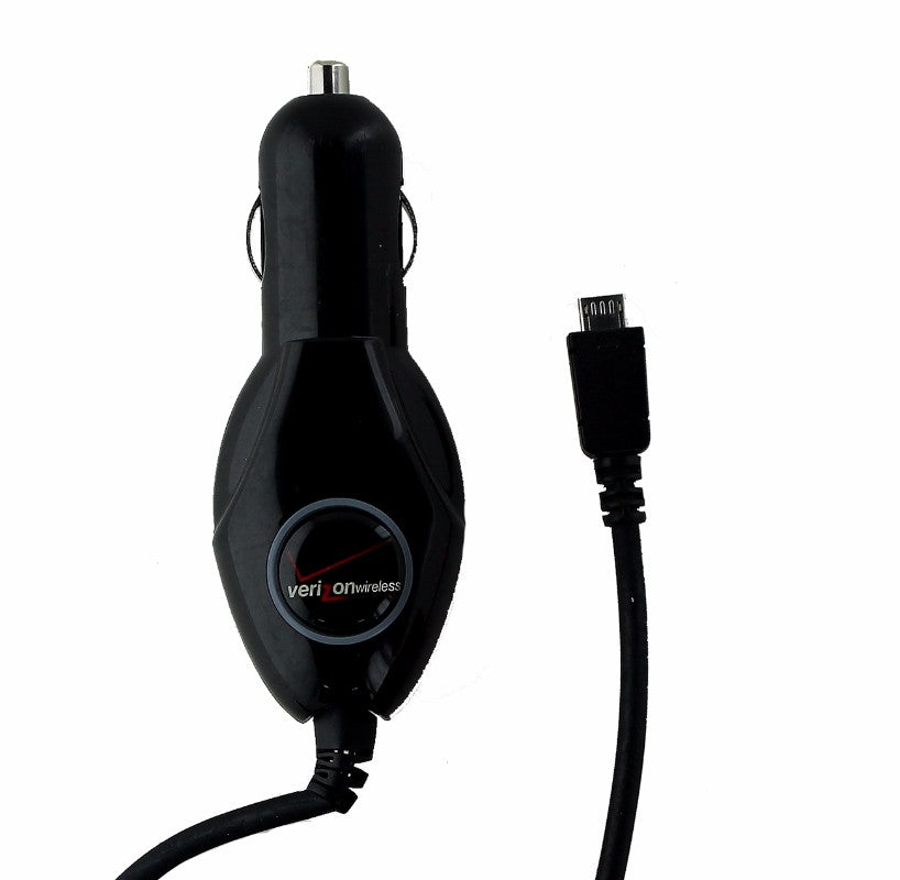 Verizon Car Charger with Micro-USB Charger - Black (MICUSBVPC) Cell Phone - Chargers & Cradles Verizon - Simple Cell Bulk Wholesale Pricing - USA Seller
