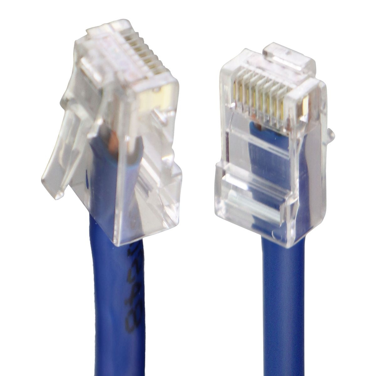 14-Foot CAT 6 Ethernet Patch Cable (24-AWG) - Blue Ethernet Cables (RJ-45, 8P8C) Unbranded - Simple Cell Bulk Wholesale Pricing - USA Seller